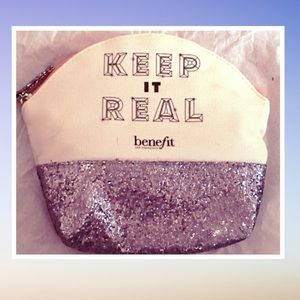 Benefit Keep it Real! Pretty Glitter Bag +Mascara